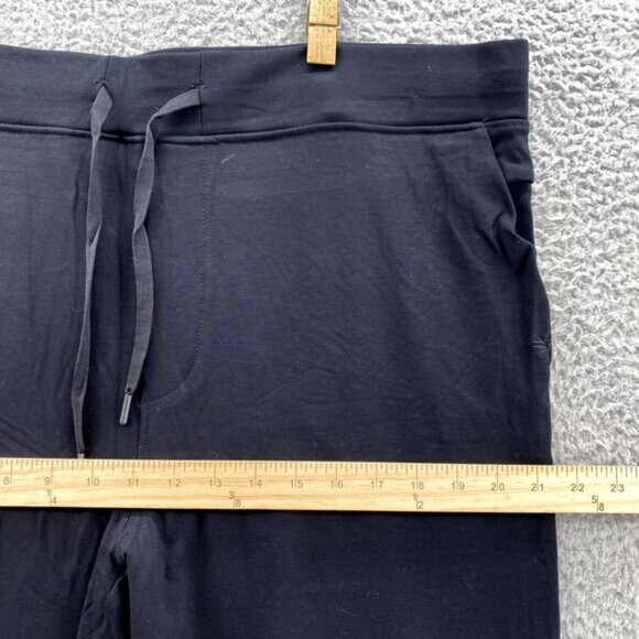 Cozy Earth Bamboo Jogger Women XXL Black Loungewear Athleisure Travel Yoga Sweat - Picture 8 of 14